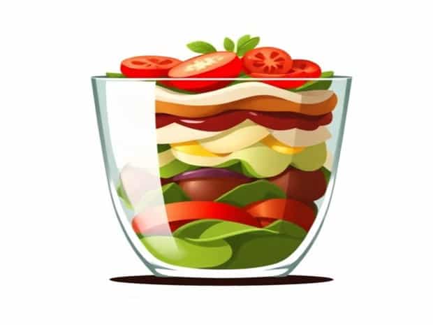 A Seven Layer Salad