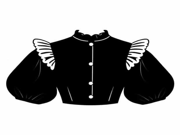 Enchanting Heirloom Bouffant Sleeves