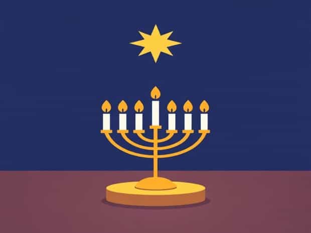 First Night Of Hanukkah