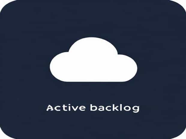 Meaning Of Active Backlog