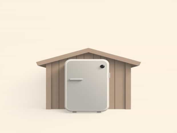 Mini Fridge For Outbuilding