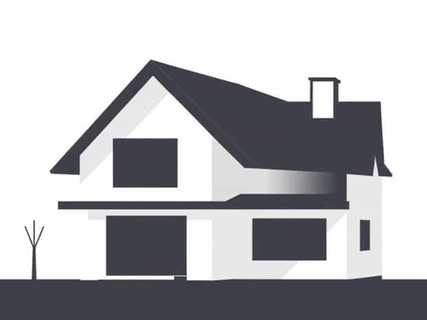 Modern Hipped Roof House