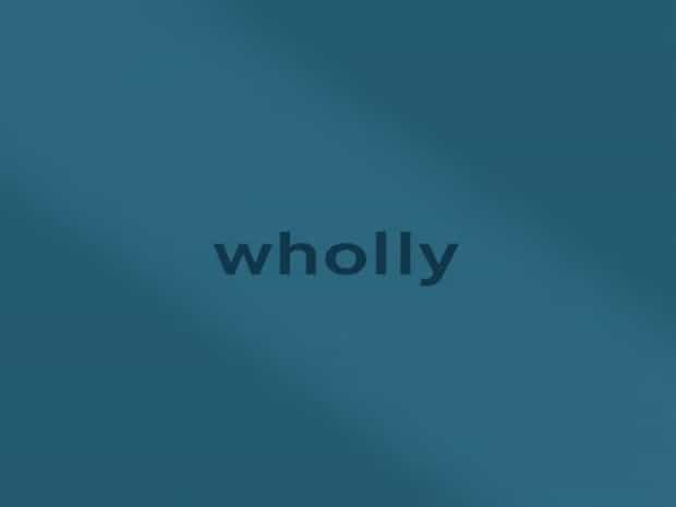 Opposite Word Of Wholly