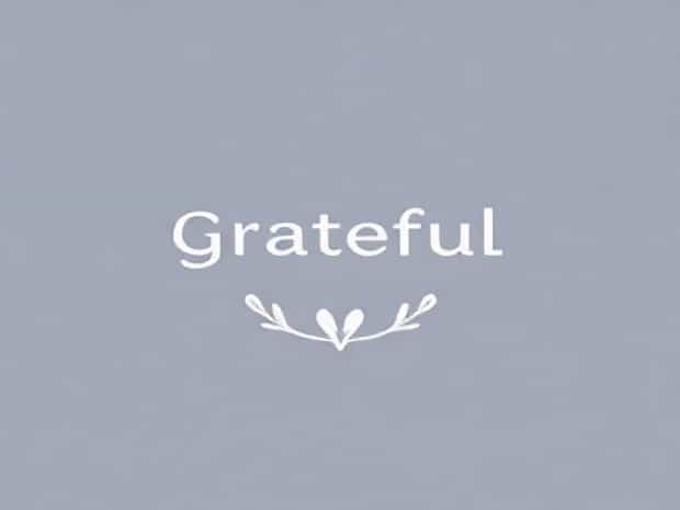 Other Words For Grateful