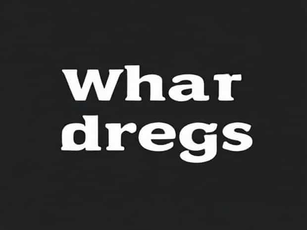 What Does Dregs Mean