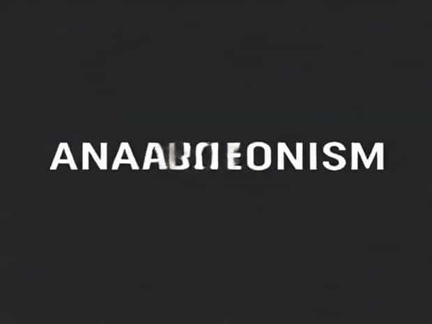 Words Related To Anachronism