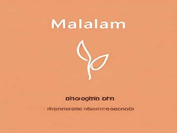 A Meaning In Malayalam To English