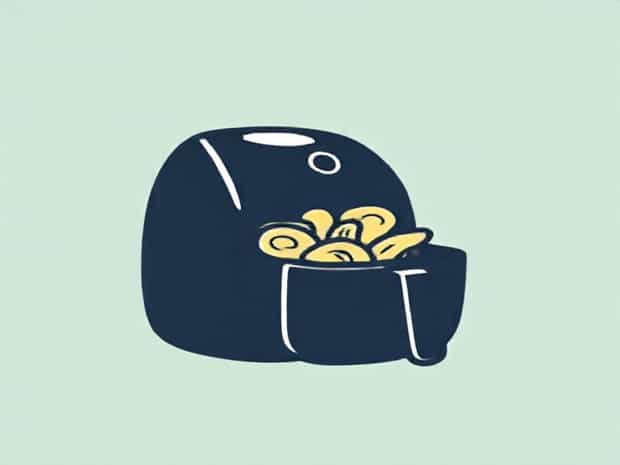 Air Fryer Parsnip Chips