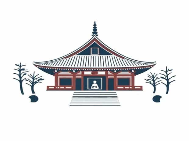 Bodhidharma Temple In Japan