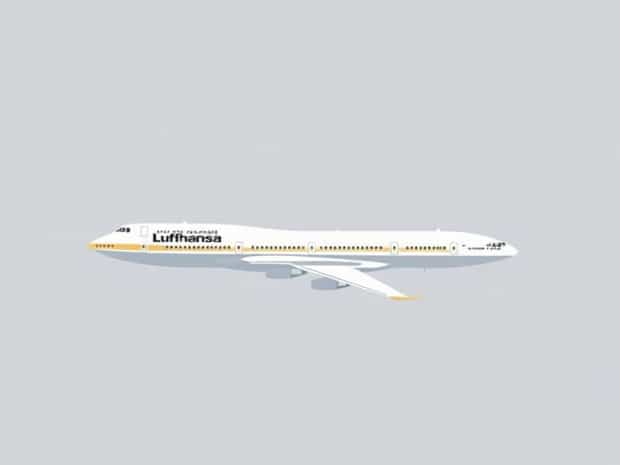 Boeing 747 400 Lufthansa