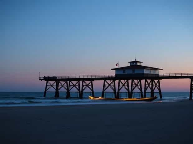 Bogue Inlet Pier Cam