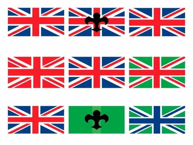 British Army Regimental Flags