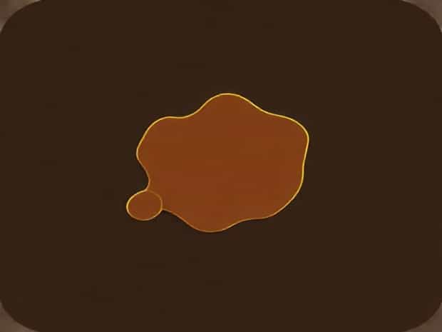 Brown Blotch Yellow Edge