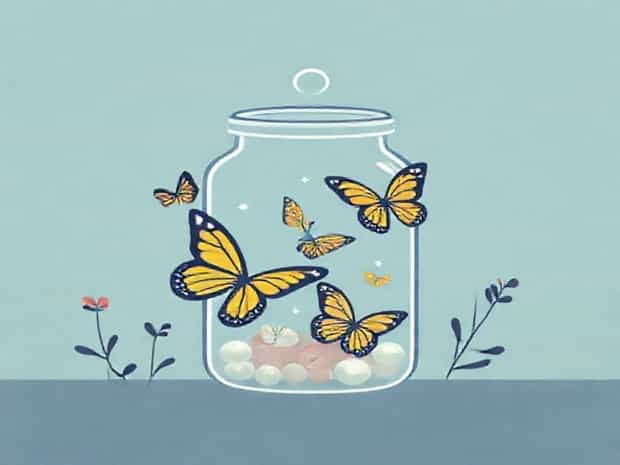 Chase The Butterflies Into The Medicine Jar