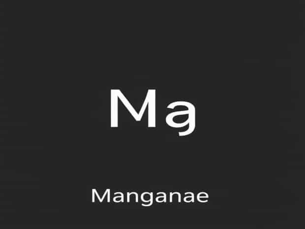 Chemical Formula Of Manganese