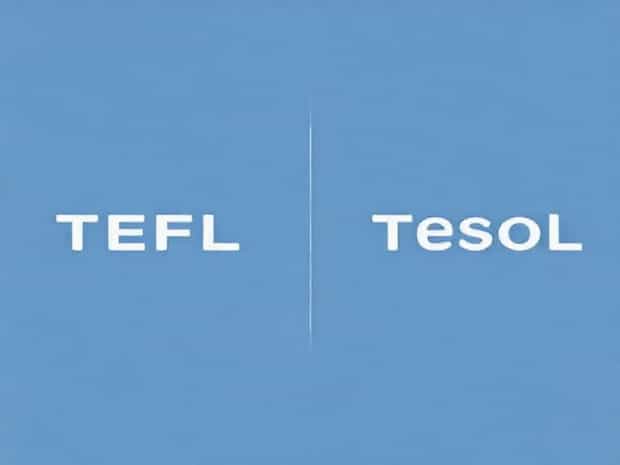 Difference Between Tefl And Tesol