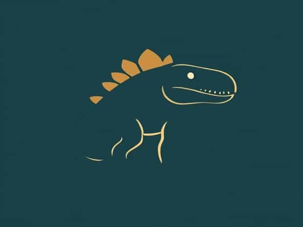 Dinosaur With Bony Head