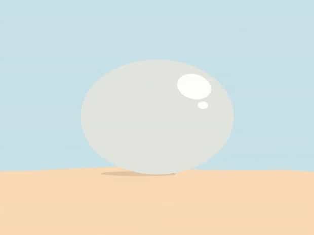 Fish Ball Beach Scene