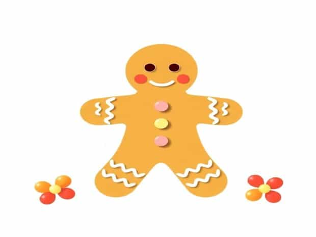 Gingerbread Man To Decorate
