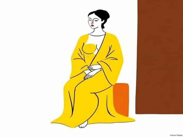 Henri Matisse Odalisque In Yellow Robe