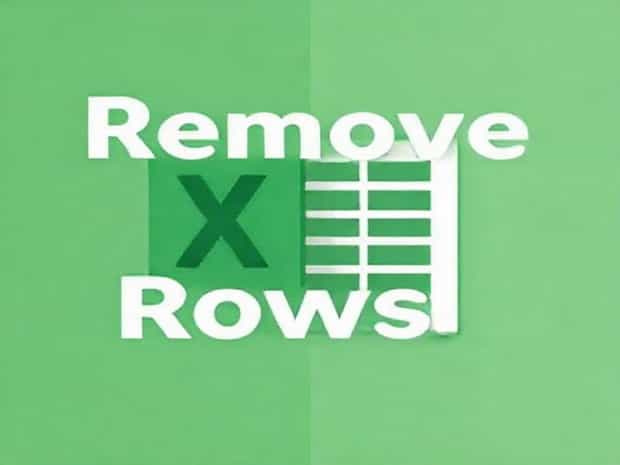 How To Remove Blank Rows In Excel
