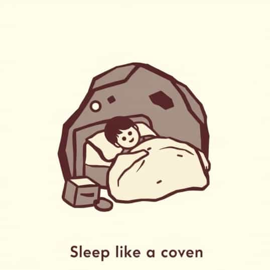 How To Sleep Like A Caveman
