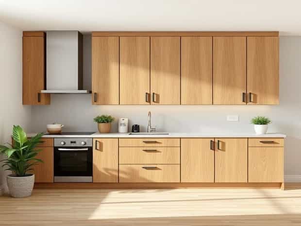 Modern Knotty Alder Cabinets
