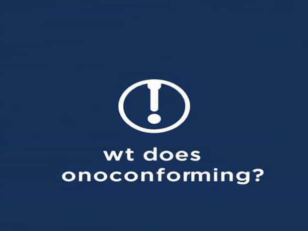 What Does Nonconforming Mean