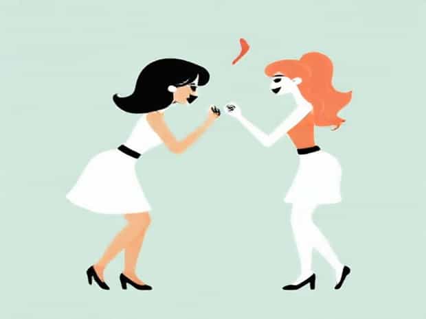 Yolanda And Stacey Fight