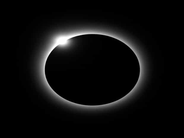 A Solar Eclipse Is Happening