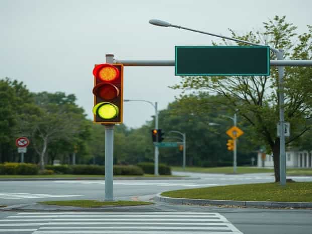 A Steady Yellow Light At An Intersection Means