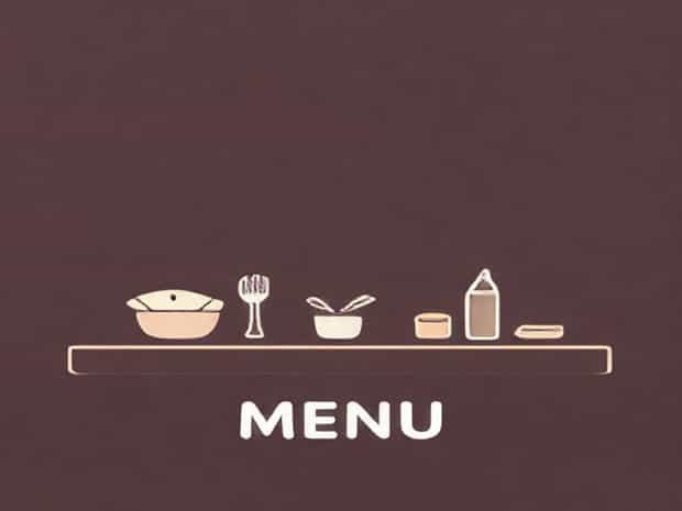 Bar B Cutie Menu