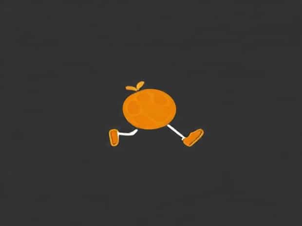 Bright Tangerine Misfit Kick