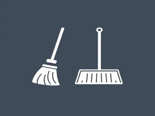 Broom And Dustpan Set