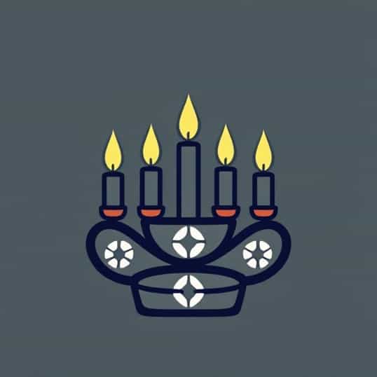 Candle Holder For Kwanzaa Name