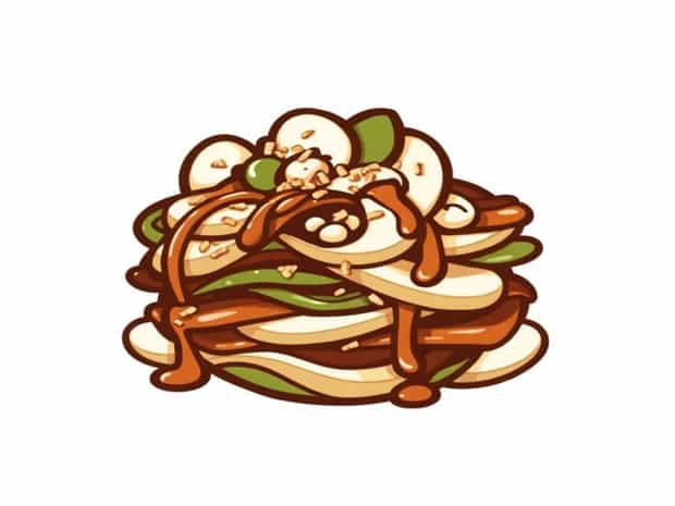 Caramel Apple Snicker Salad