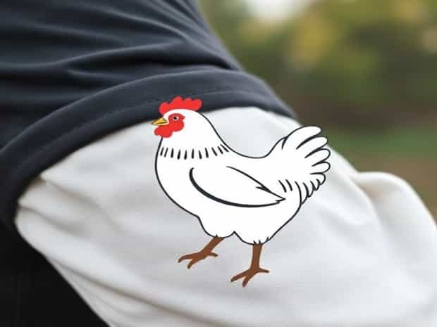 Chicken Tramper Water Bottle Sleeve