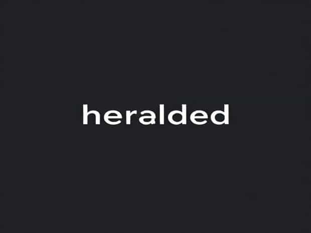 Define The Word Heralded