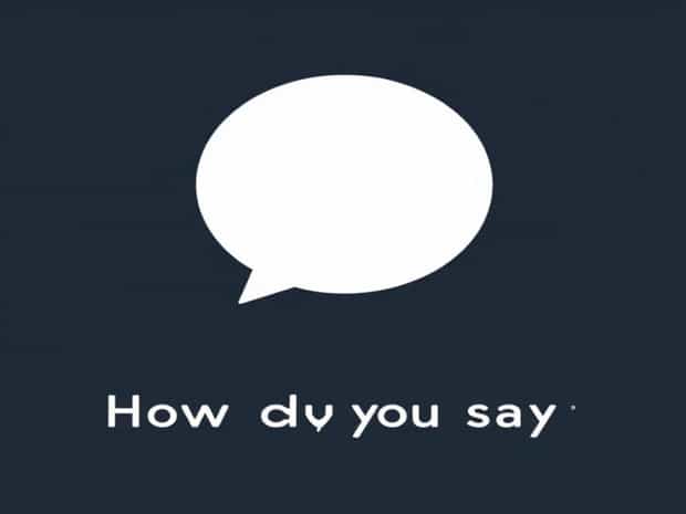 How Do You Say Colloquialism