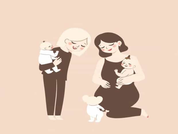 Mommy Janie And Babies