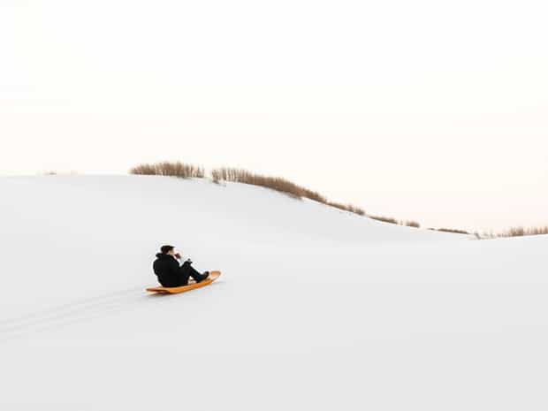 Moreton Island Sand Tobogganing