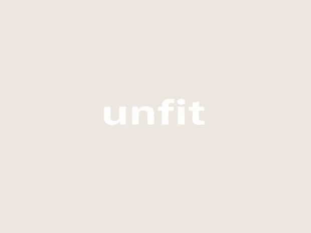 Other Words For Unfit