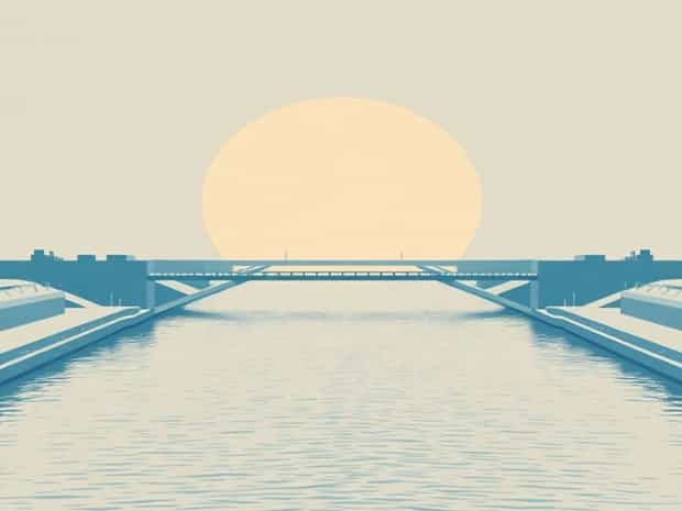 Bridge Over Suez Canal