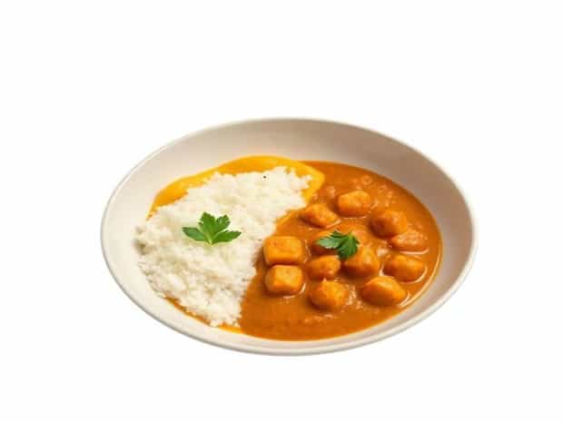 Butternut Squash And Poppadom Curry