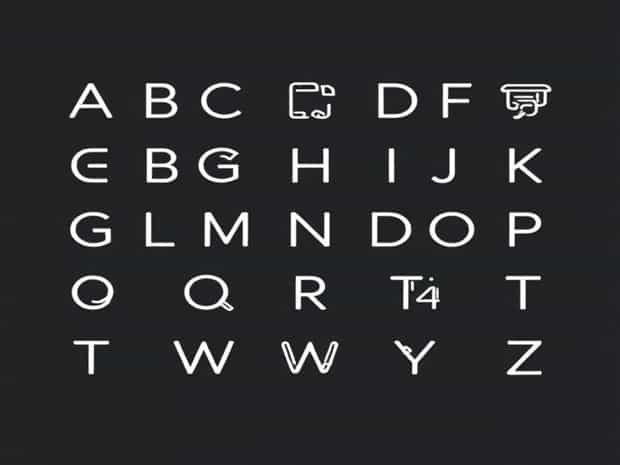 Design Alphabet A To Z