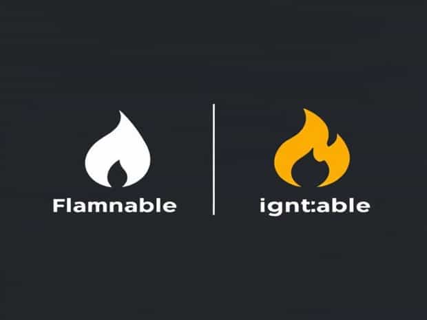 Difference Between Flammable And Ignitable