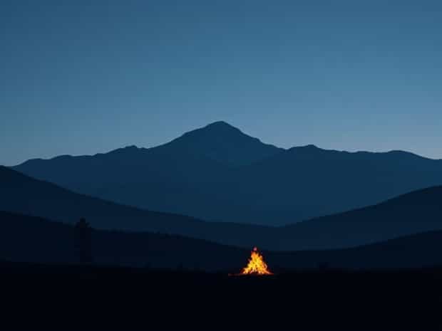 Fire In Great Smoky Mountains
