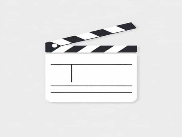 Free Printable Clapperboard Template