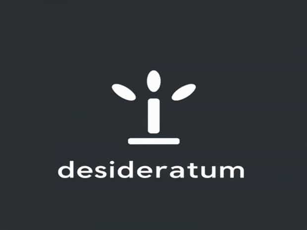 How To Use Desideratum In A Sentence