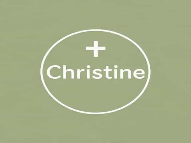 Is Christine A Name